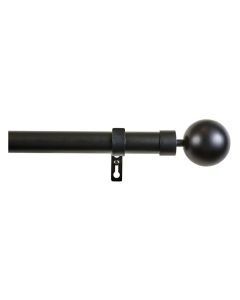 Barra cortina kit negro 110-200cm stor planet
