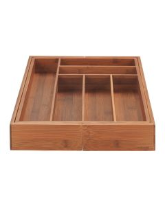 Cubertero extensible bambu martina 30-42x38x6cm wenko