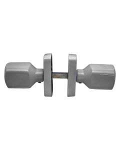 Pomo carpinteria aluminio (juego) plata micel