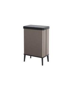 Cubo rectangular iml con patas verto 54l nude rosa curver
