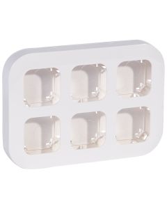 Workstation 6 puestos para equipar ip21 forix legrand