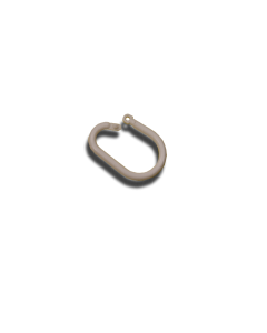 Anilla cortina baño broche blanco, 100 und sumiplas 23021367