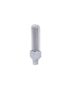 Bombilla g24q led 4 pines cristal 11w 1100lm 6000k cristalrecord