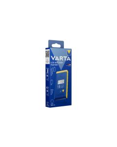 Comprobador de baterias digital pantalla lcd varta