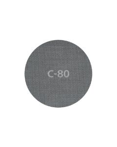 Disco lija adherente gr80 ø180mm 5uds wolfcraft