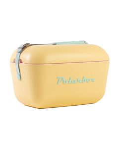 Nevera rigida retro polar box 20l amarillo - verde agua pop polisur
