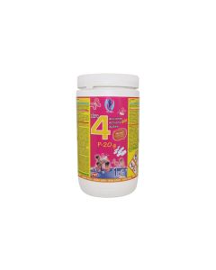 Cloro 4 acciones p20 g para minipiscina 1kg hipool - pqs