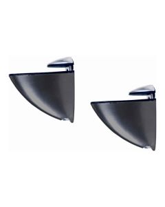 Soporte estante junior clip negro 2uds fepre