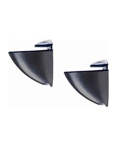 Soporte estante microclip inox 2uds fepre