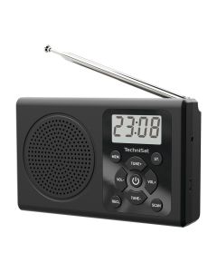 Radio portatil lcd 30 emisoras technisat negro elbe