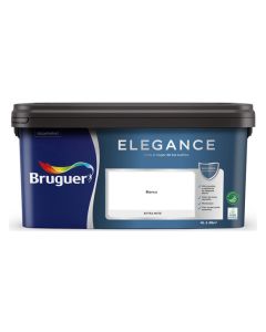 Pintura plastica interior monocapa elegance mate 4 l neutros atemporales blanco bruguer