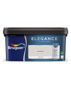 Pintura plastica interior monocapa elegance mate 4 l neutros atemporales blanco piedra bruguer