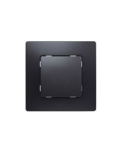 Conmutador negro serie niloe legrand