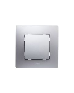 Pulsador plata serie niloe legrand
