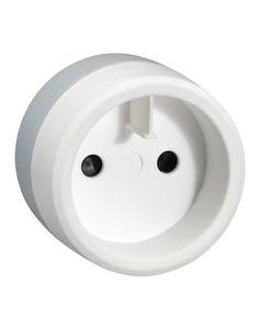 Adaptador enchufe viaje 2p blanco eur/usa legrand 23022677