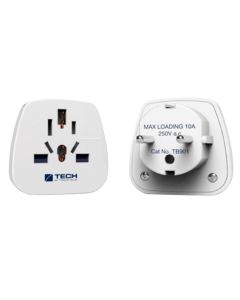 Adaptador de enchufe para viaje europa tech