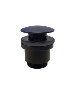 Valvula click-clack laton negro grande (black level) hidrotecnoagua