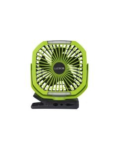 Linterna con ventilador pinza e iman power bank 250lm luceco