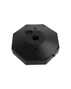 Base negra para poste rellenable para poste blanco/rojo s21