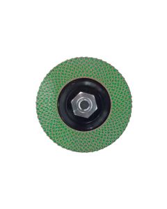 Disco desbaste laminas diamante 50/60 grit grueso ø 115 mm m14 rubi