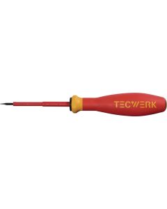 Destornillador vde1000v recto m/multicomponente 02,5x075mm tecwerk