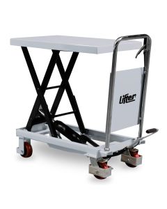 Carro plataforma plegable elevadora rueda nylon lty15 150kg 740x450mm lifter
