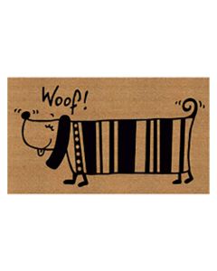 Felpudo coco dachsy 40 x 70 cm dintex