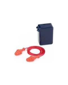 Tapon auditivo reutilizable (100 pares) con cordon snr 25db steelpro safety