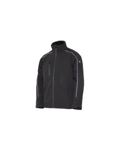 Chaqueta impermeable con capucha zentro negro talla l issaline