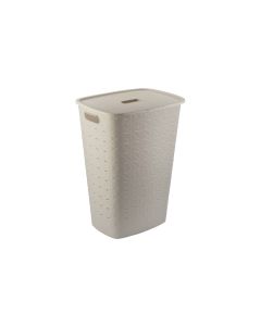 Pongotodo softex 56l blanco tiza curver