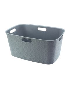 Cesto ropa l 45l azul bruma curver