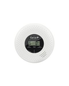Detector monoxido de carbono co + humo argos 85db cobertura 40m2 test 10 años garza