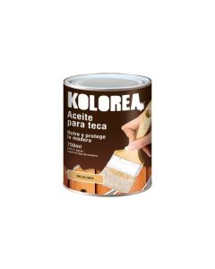 Aceite teca kolorea 750 ml incoloro