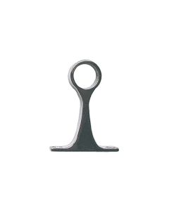 Soporte central para tubo de armario redondo 12mm niquel 50uds micel