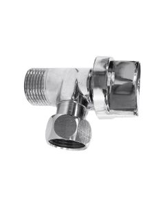 Valvula escuadra america corta 3/8" x 3/8 tuerca loca 90º 2 uds sth