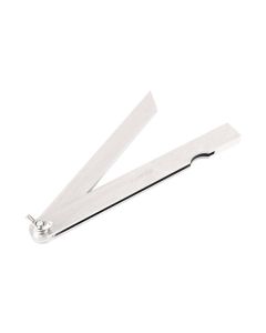 Falsa escuadra medicion acero galvanizo 200mm tecwerk