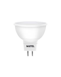 Bombilla dicroica led mr16 8w 800lm 2700k matel