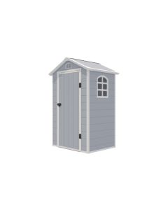 Caseta resina serie ave sin suelo 1,39m² 134x104x204cm natuur