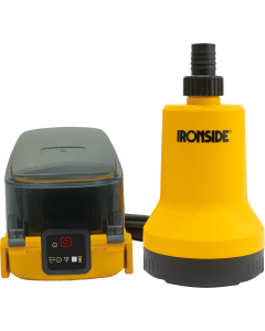 Bomba bateria 90w 3800l/h ironside