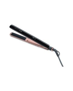 Plancha pelo basculante titanio luz beurer