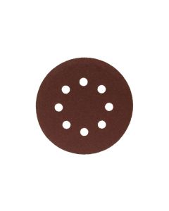 Disco papel rbe ø125 p40 8 agujeros 50piezas bma