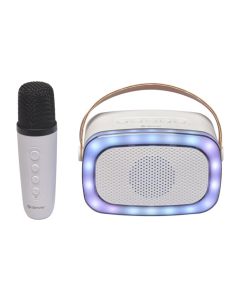 Altavoz karaoke - btm-610 denver blanco