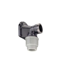 Fitting codo mixto 90º mural serie 7 25mm x 3/4 plasson