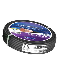 Cable manguera de 1kw rvk 4g 2,5mm 100mt negro bricable