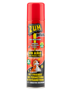 Insecticida mascotas rastreros 405cc 300ml zum