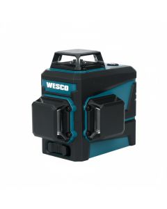 Nivel laser 3d verde 12 lineas 3,7v. wesco