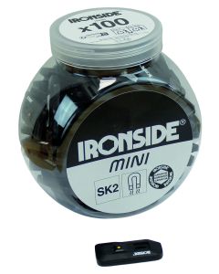 Cuter multiusos de bolsillo abs+magenta, 100 uds 63x30mm ironside