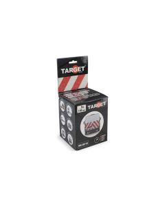 Cinta adhesiva señalización reflectante 9mtx140mm blanca/roja din 30710 a derecha target