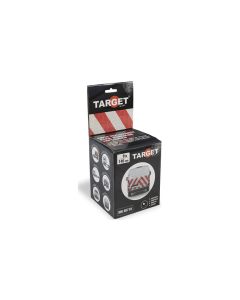 Cinta adhesiva señalización reflectante 9mtx140mm blanca/roja din 30710 a izquierda target