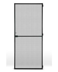 Mosquitera puerta abatible 120x210cm antracita schellenberg
